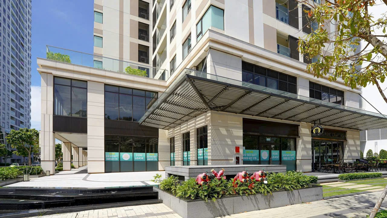 Shophouse trung tâm Hồ Bán Nguyệt Phú Mỹ Hưng quận 7