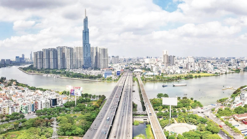 Thành phố Hồ Chí Minh nhìn từ trên cao