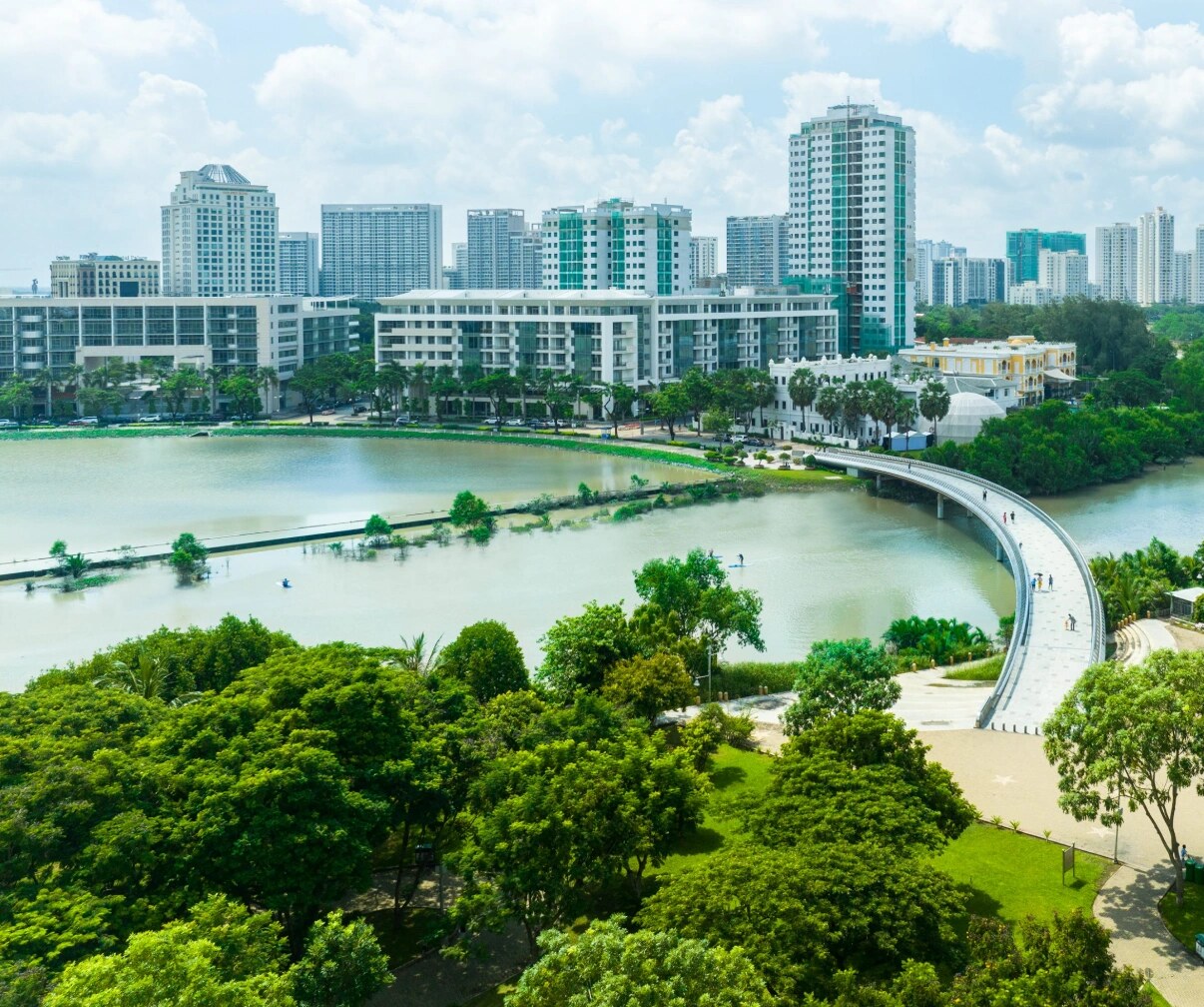 Crescent Mall và tiện ích khu Crescent, Phú Mỹ Hưng