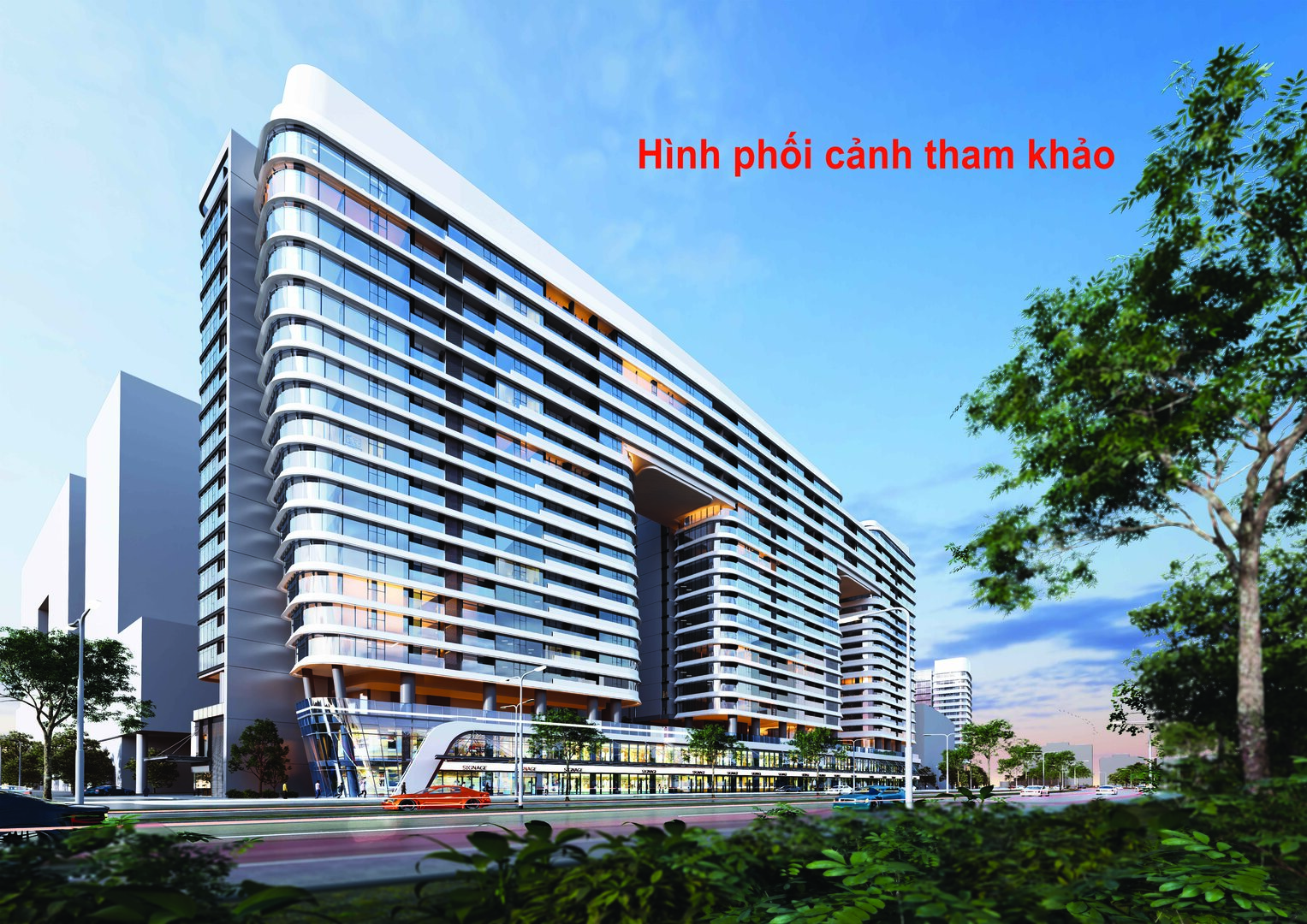 Phối cảnh dự án The Maverick - Phú Mỹ Hưng 2.0