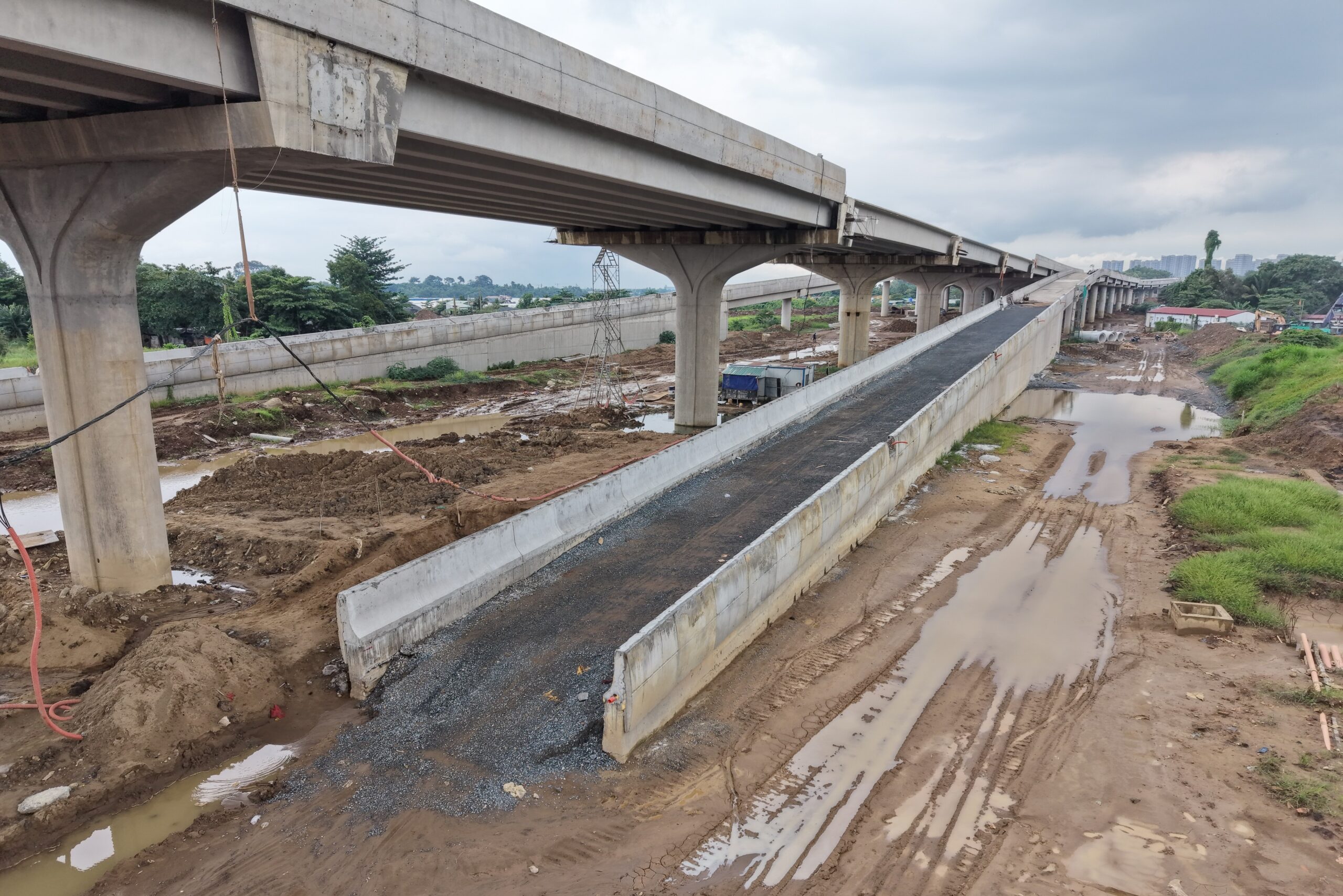 Điểm cuối Vành đai 3 kết nối cao tốc TPHCM - Long Thành