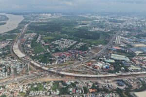 Toàn cảnh nút giao Tân Vạn - Vành đai 3 TPHCM