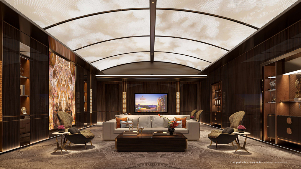 VIP Lounge tiếp đón khách tại Casa Luna Phú Mỹ Hưng